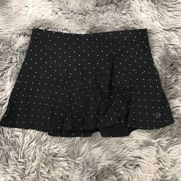CRB Girl's Skort | Black | Silver | Dots | XL - Picture 3 of 3